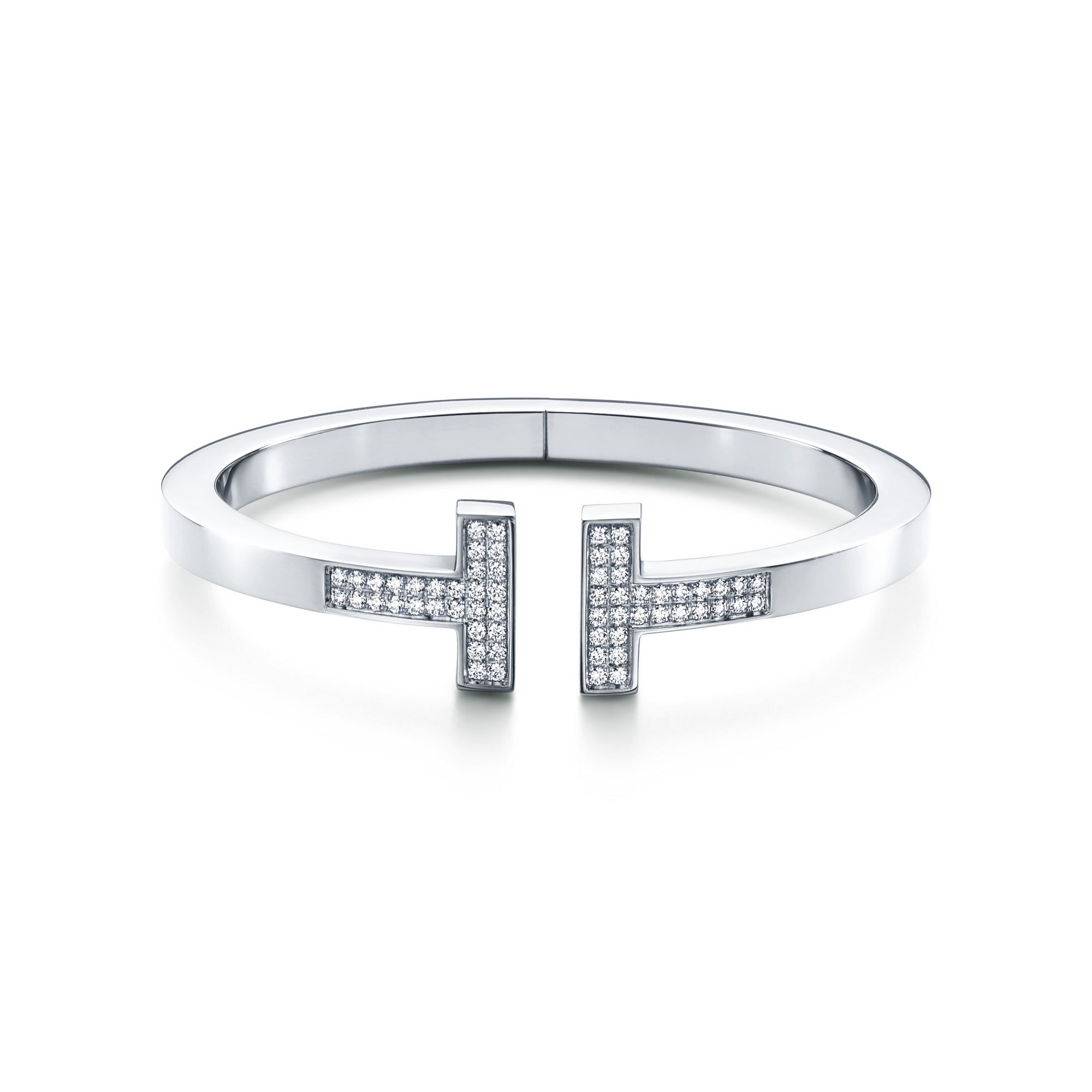Bracelet Square pavé de diamants
