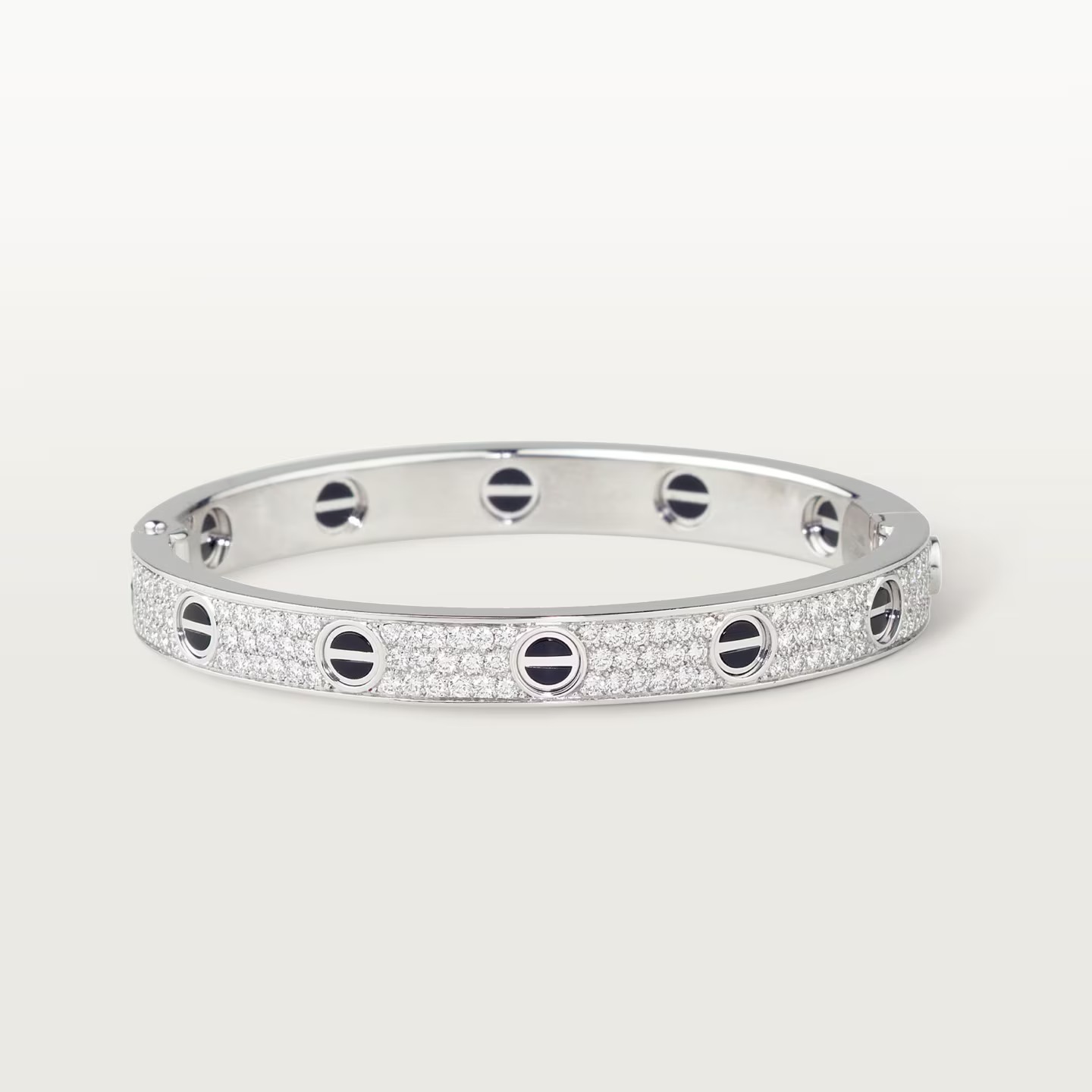 BRACELET LOVE, PAVÉ FINITION NOIR