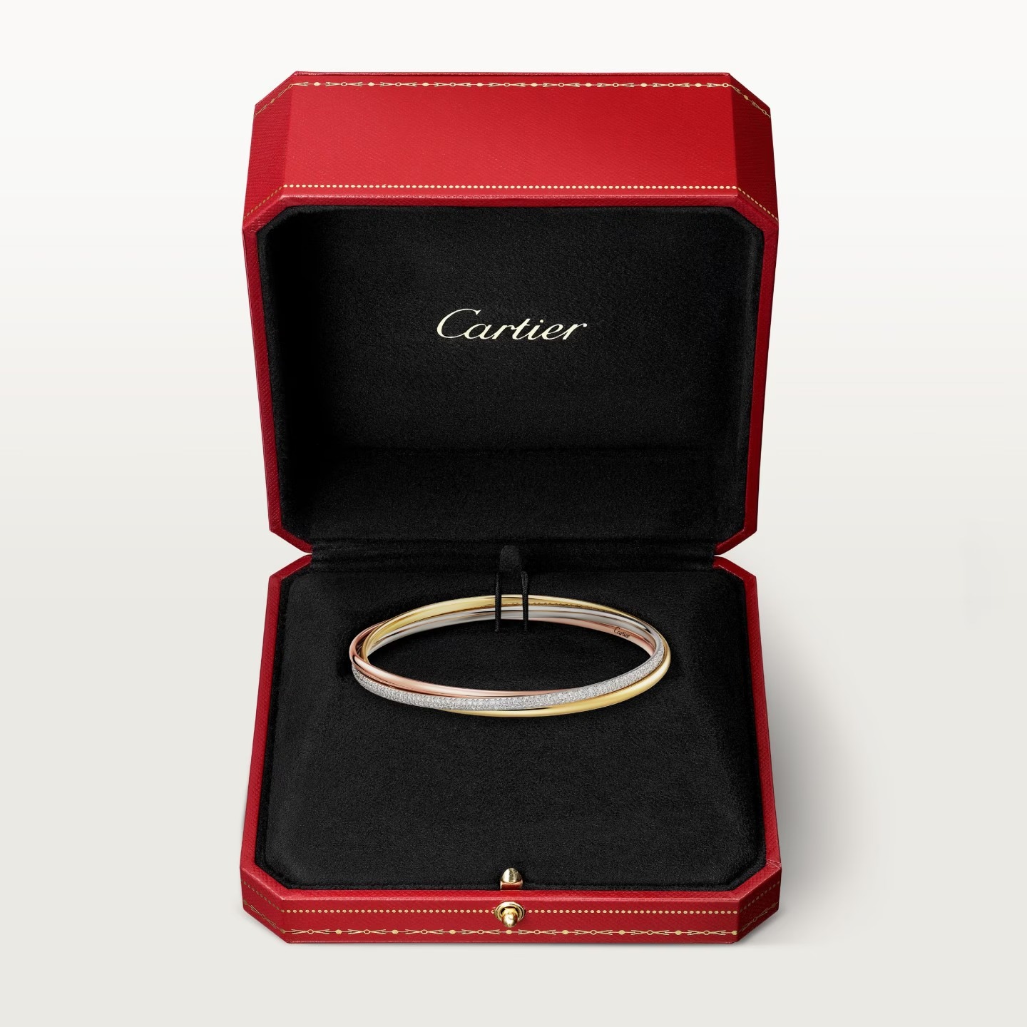 BRACELET TRINITY, SEMI-PAVÉ – Image 2