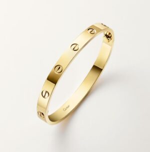 BRACELET LOVE OR JAUNE