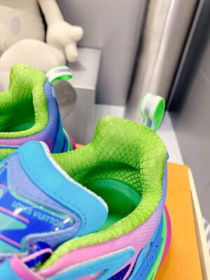 Louis Vuitton - Sneakers running - Multicolore bleu violet