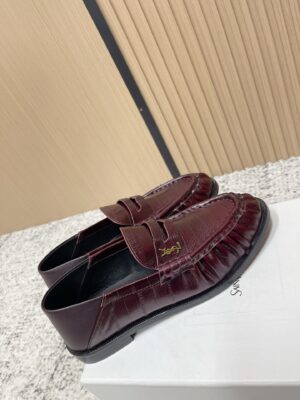 Hermès - Mocassins - Bordeaux cuir
