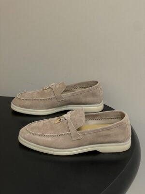 Loro Piana - Mocassins - Beige daim