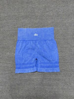 Alo - Ensemble sport brassière short - Bleu