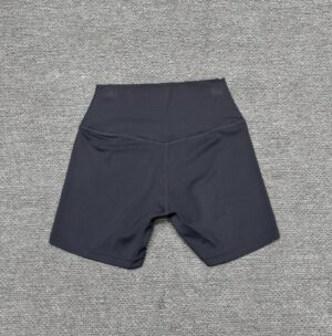 Alo - Short sport taille haute - Gris anthracite