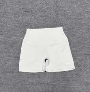 Alo - Short sport taille haute - Ivoire