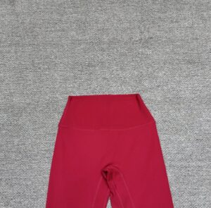 Alo - Legging sport taille haute compression - Rouge
