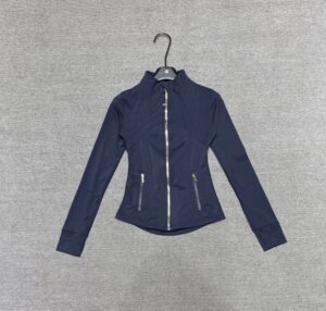 Lululemon - Veste sport zippée cintrée - Bleu marine