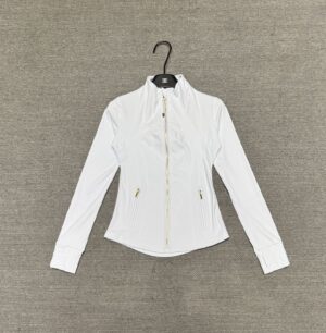 Lululemon - Veste sport zippée cintrée - Blanc
