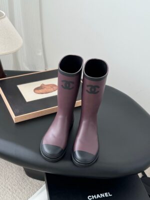 Chanel - Mules plates - Rose matelassé